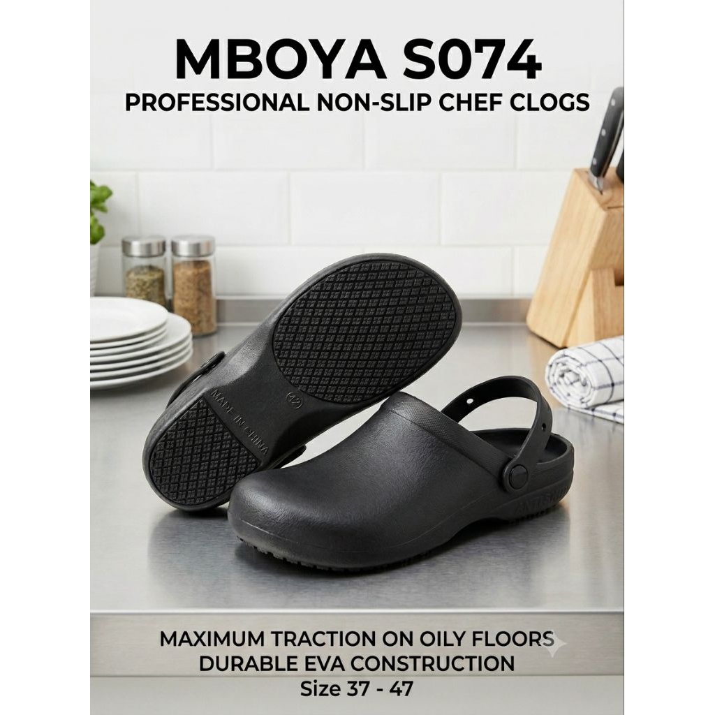 M-BOYA S074 CHEF SHOES ORIGINAL MADE IN CHINA