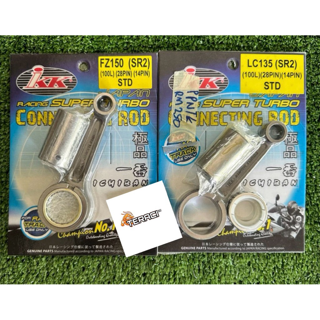 Stang seher stang piston forged stroke up jupiter mx,vixion,mx king,r15 ikk racing malaysia.