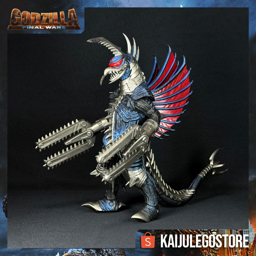 Movie Monster Series Gigan 2005 Chainsaw Arm Power Up Ver. Bandai 2004 Godzilla Final Wars (2004) MP