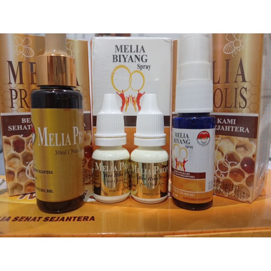 Melia Propolis Original (Kecil / Sedang / Besar) & Melia Biyang PT Melia Sehat Sejahtera