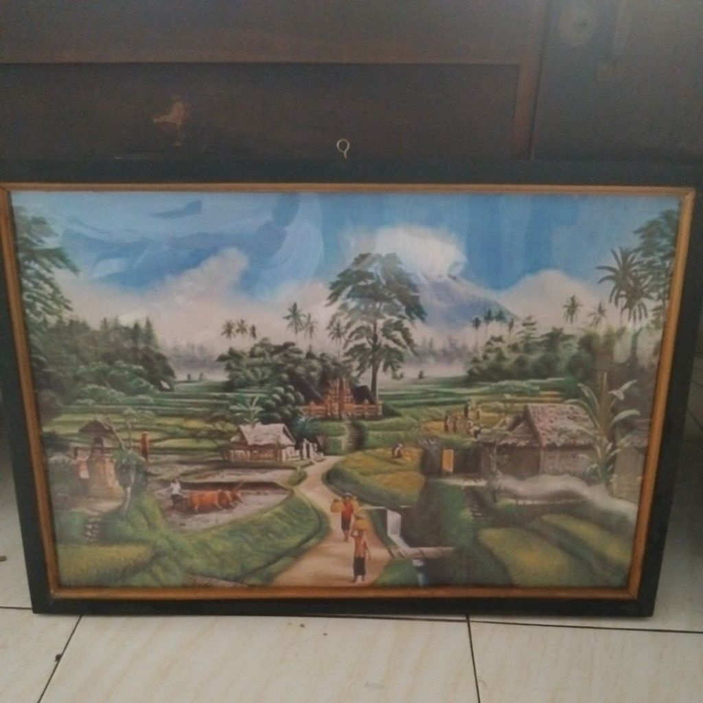 LUKISAN PEMANDANGAN JADUL