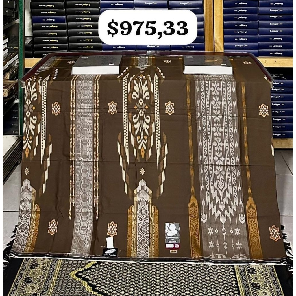 SARUNG ATLAS SUPER PREMIUM $970 FULL SONGKET