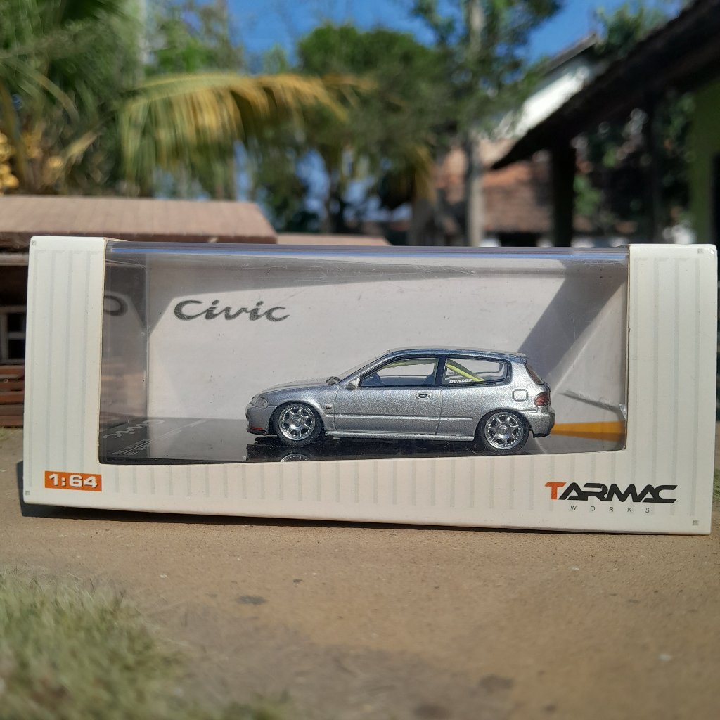 miniatur civic estilo tarmac honda eg custom loose ROSOK