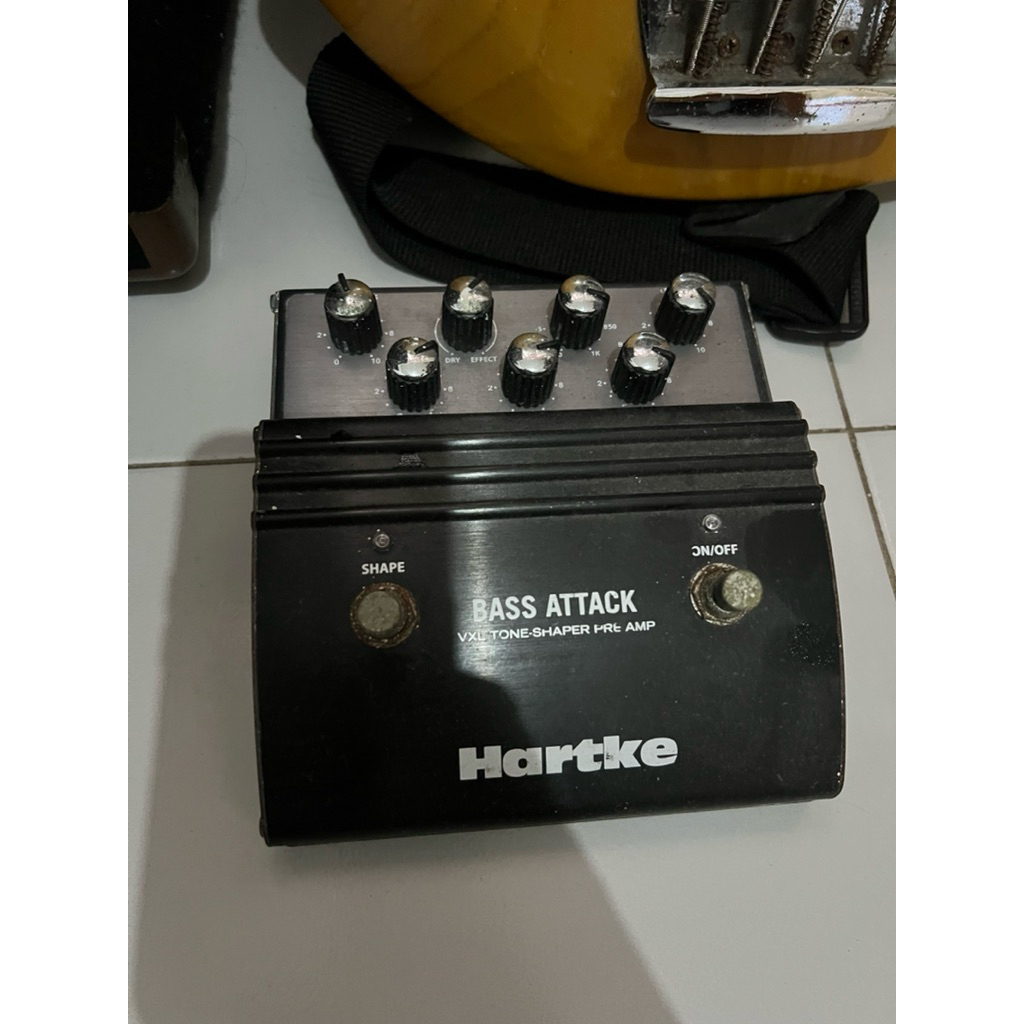 Preamp hartke bass attack