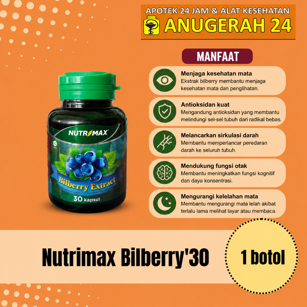 Nutrimax Bilberry Extract