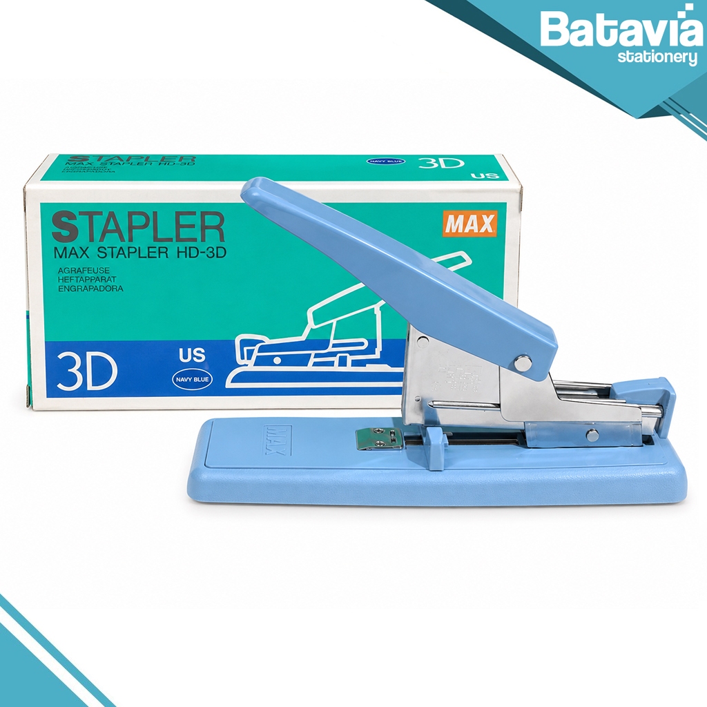 STAPLER MAX HD-3D ORIGINAL | STAPLER JILID