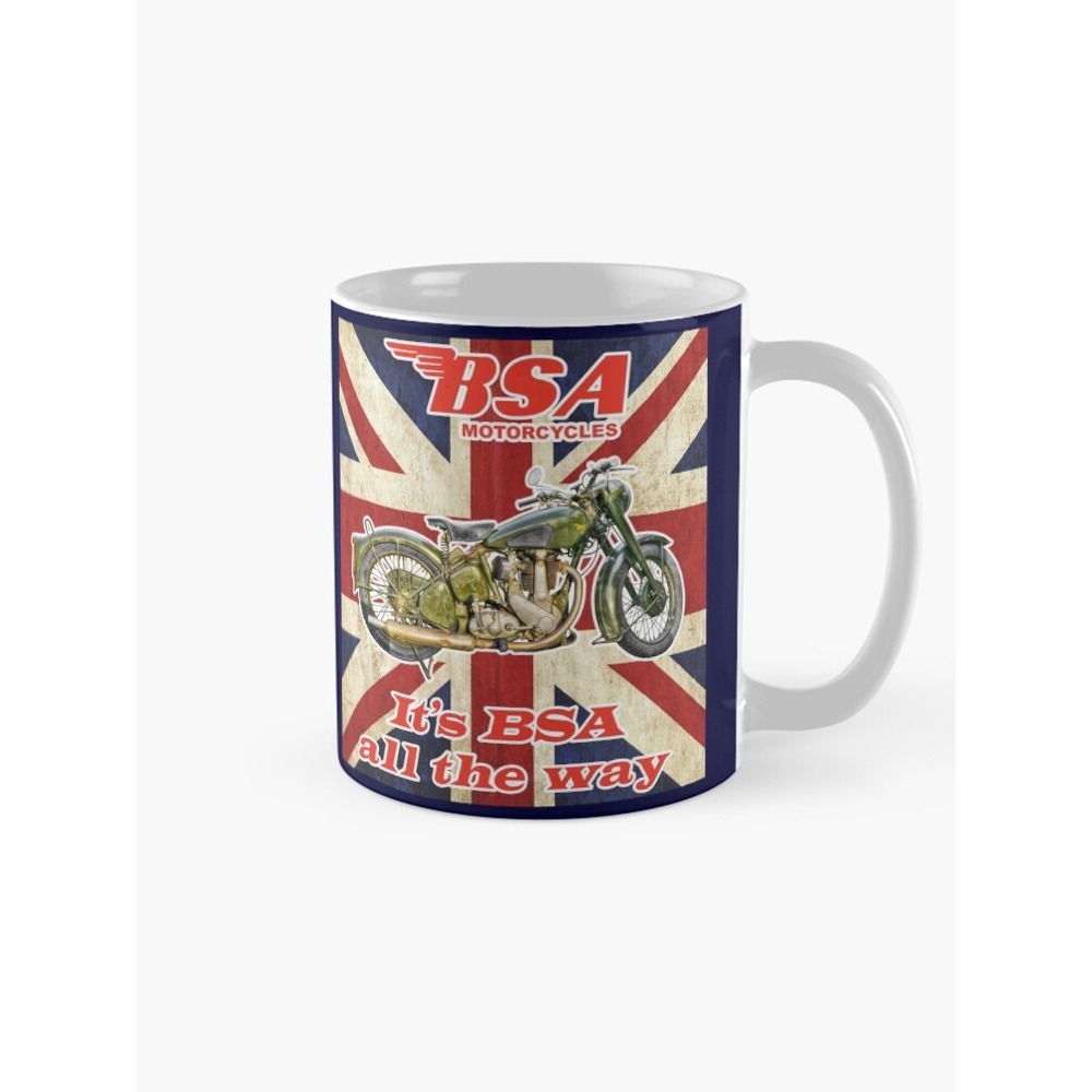 BSA Motorcycle Retro Design Coffee Mug