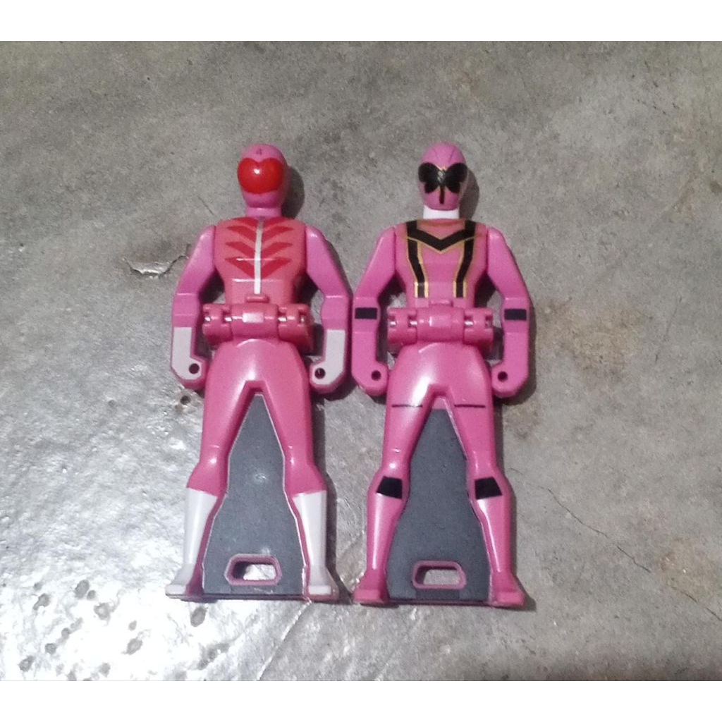 ranger key Pink Super Sentai Power ranger key Loose key (baca deskripsi)
