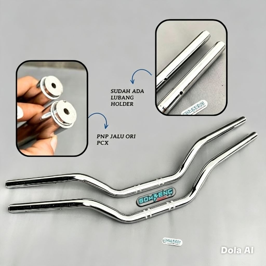 Stang W175 Replika Original Warna Chrome Pnp PCX 150 160 Cbu