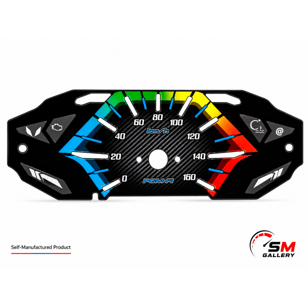 Papan Speedometer Custom Honda Vario 125 / Vario 150 LED SMD