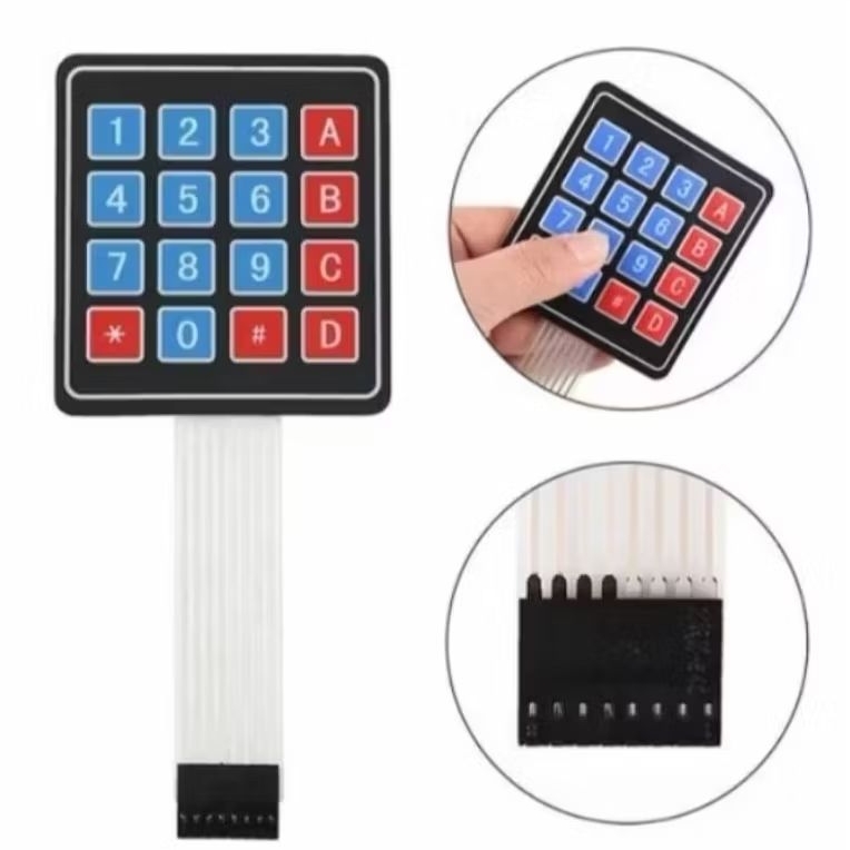 Keypad metrix pom mini digital tombol keypad pom mini