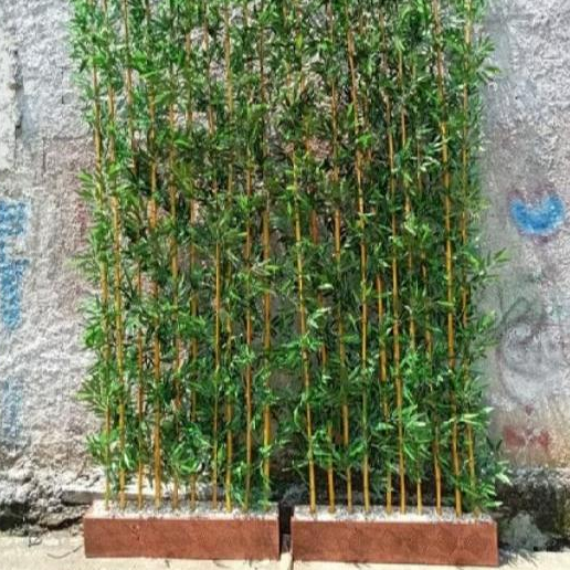 Pohon Bambu Partisi Standar / Pohon Sekat Ruangan / Pohon Plastik / Penyekat Ruangan / Bambu Hias / 
