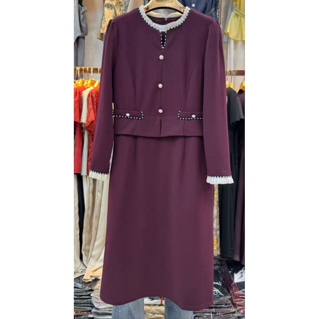DRESS TASYA 2 WARNA PREMIUM