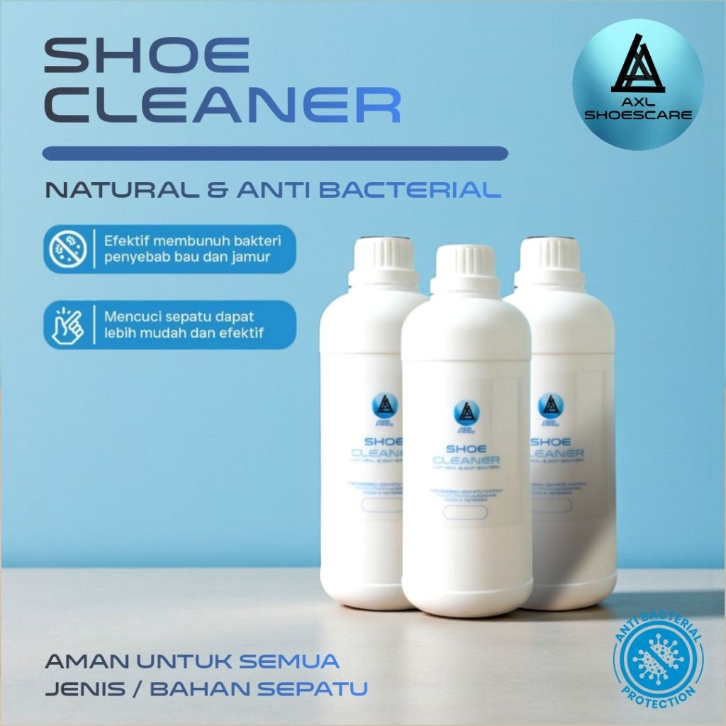 AXL - SABUN SEPATU ANTI BAKTERI SHOE CLEANER INSTAN CUCI SEPATU TANPA BILAS