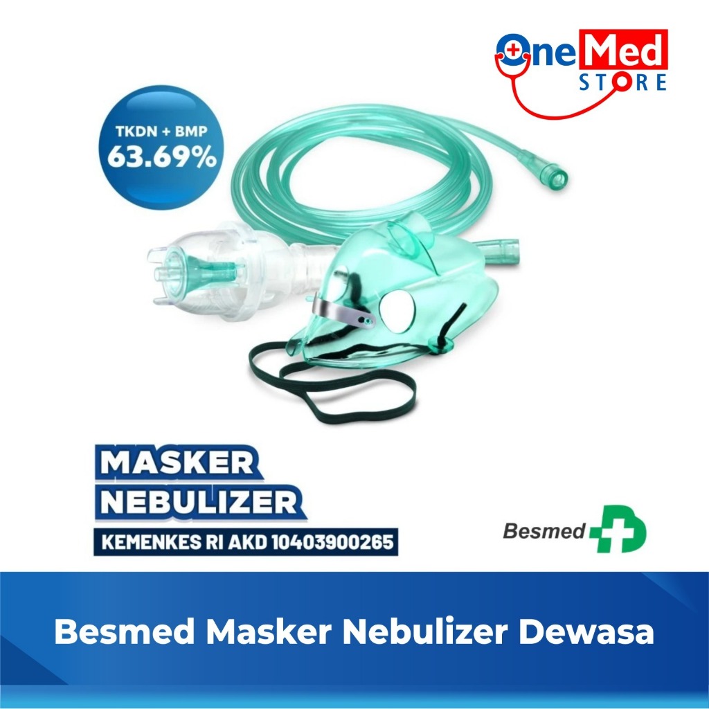 BESMED  Masker Nebulizer Set Dewasa OJ