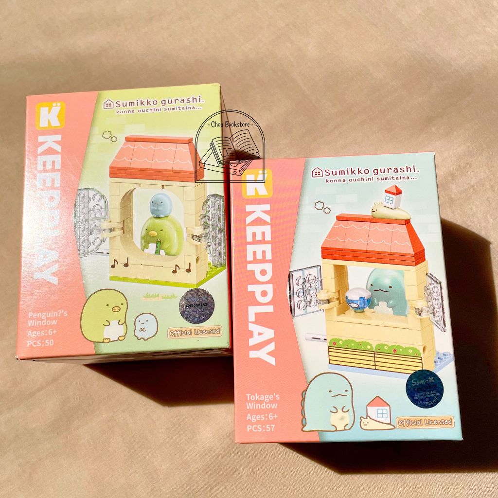 Building Block Bricks Figure Mainan Bongkar Pasang "Sumikko Gurashi" - Official Licensed