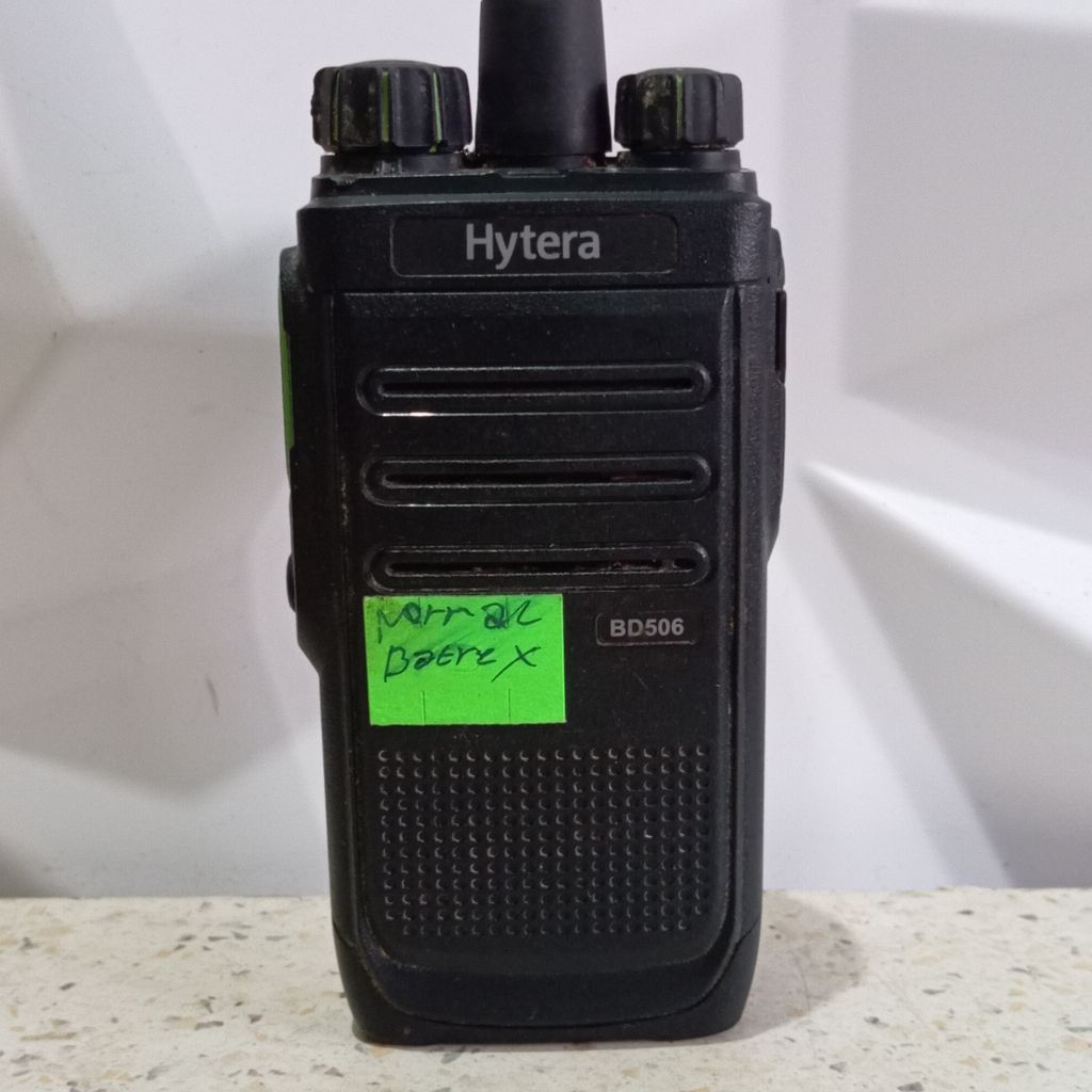 HT Hytera BD506 VHF 136-174MHz Original Second Normal Baterai Mati Handy Talky Hytera BD506 Radio Ko
