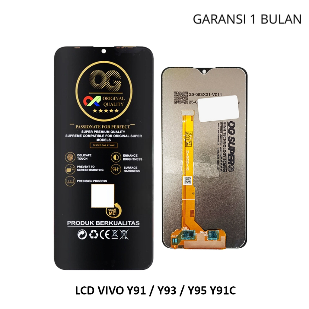 Lcd Touchscreen Vivo Y91 / Vivo Y91C / Vivo Y93 / Vivo Y95 / Fullset
