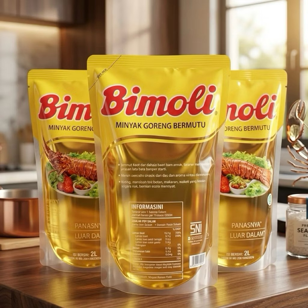 Minyak Goreng Bimoli 2liter  6 bks,1 Dus