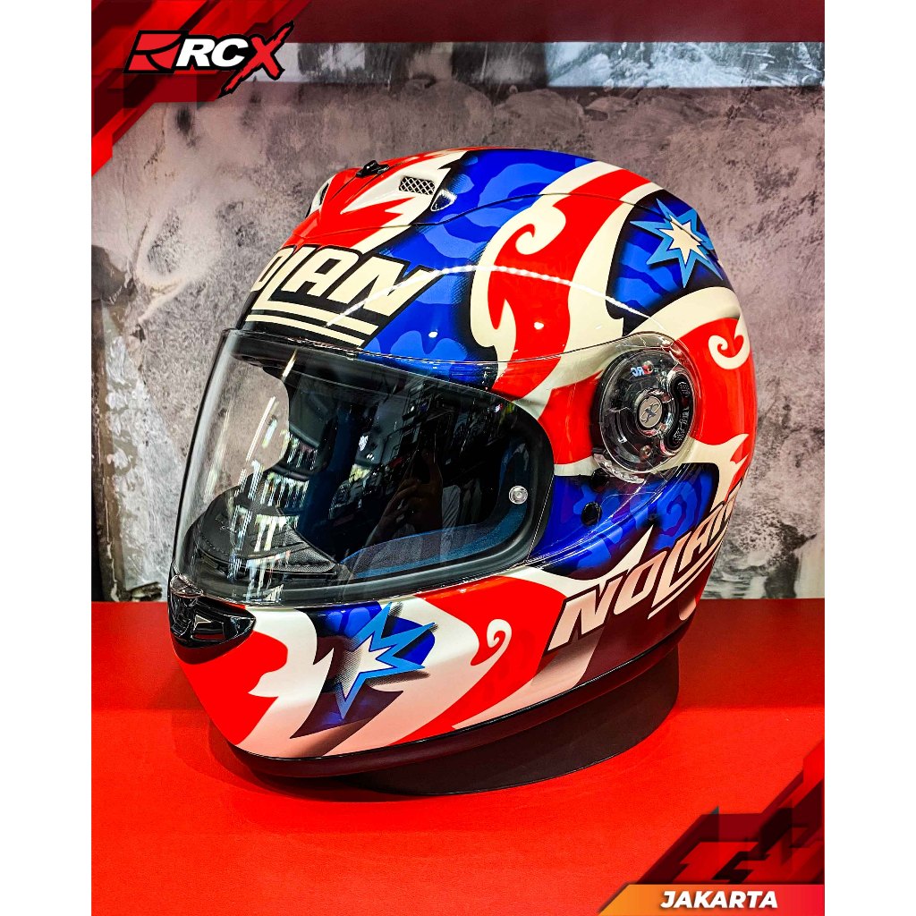 Helm Nolan N94 C.Stoner 2007 Original Second 2nd Bekas RCX