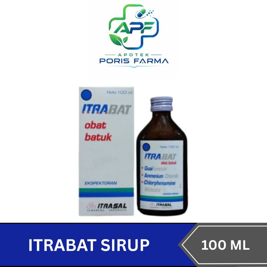 Obat Batuk Itrabat Sirup 100 ml ( Obat Batuk & Pilek )