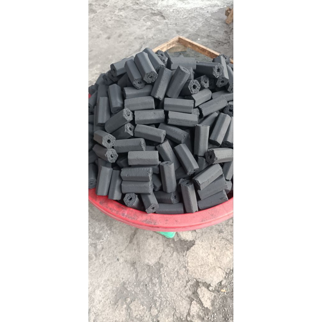 Briket Arang Batok Kelapa Murni 1 Kg Kualitas Ekspor - Arang Shisha & BBQ