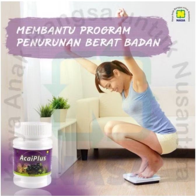 ACAIPLUS NASA - OBAT PELANGSING BADAN - OBAT DIET ACAIPLUS ACAI BERRY