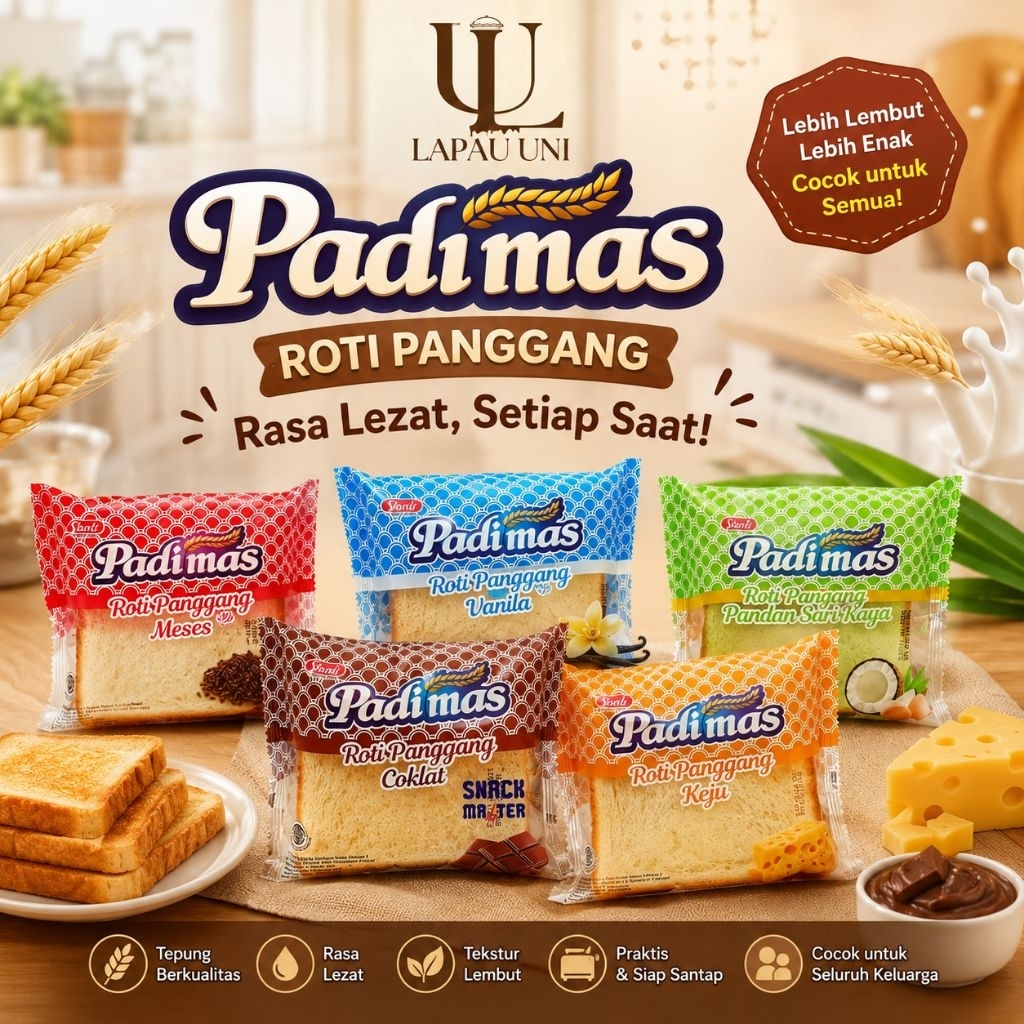 PADIMAS ROTI PANGGANG