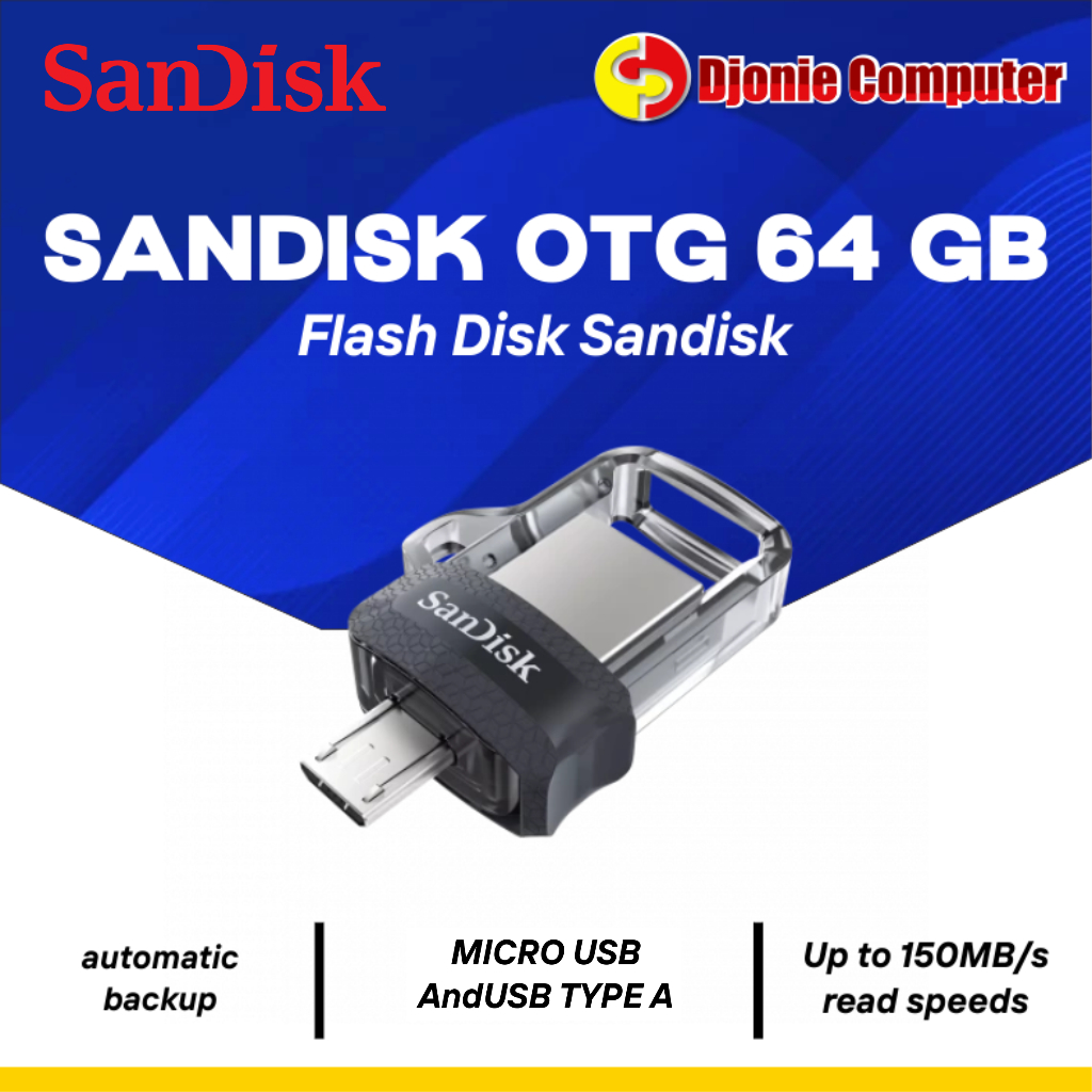 SANDISK FLASHDISK OTG 64GB