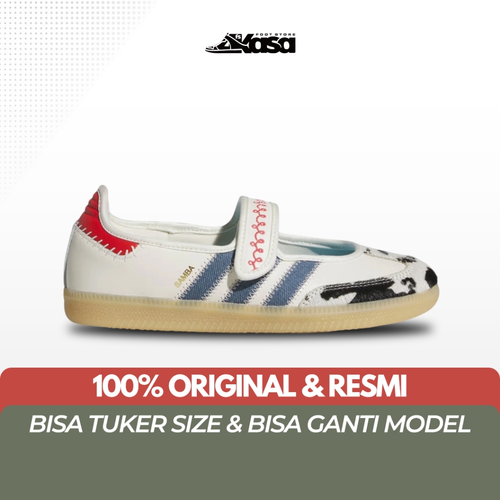 Sepatu Sneakers Wanita Toy Story Jessie X Samba Jane White
