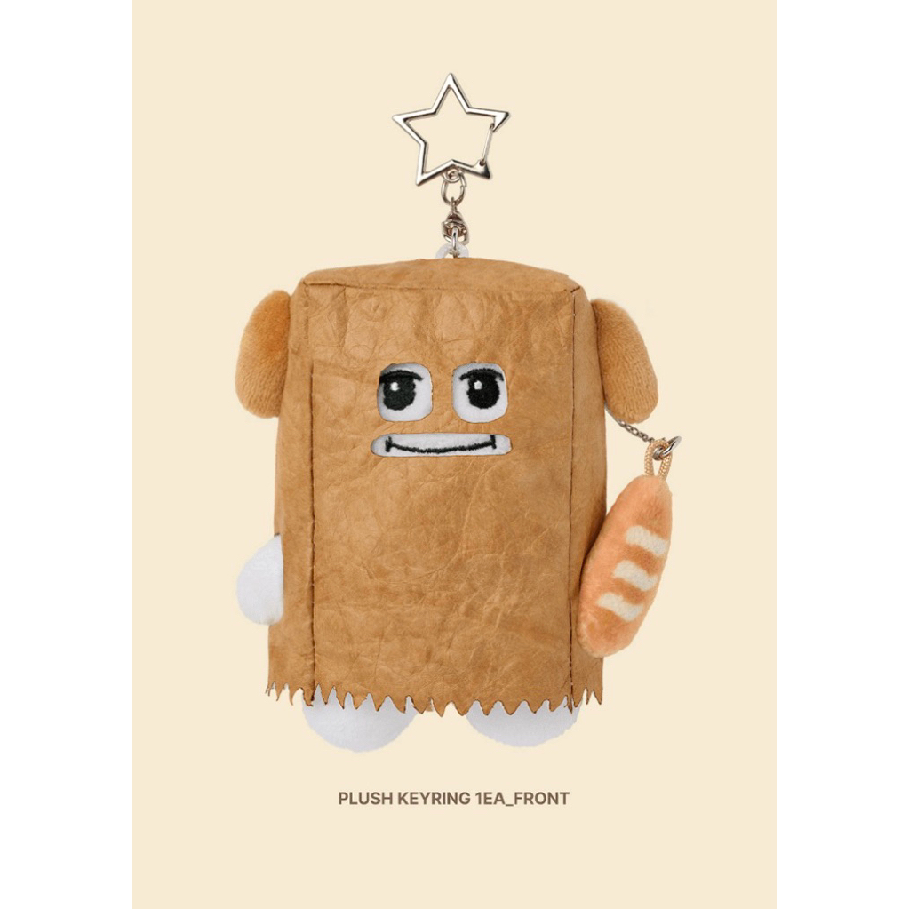[DP PRE ORDER WAJIB BACA DESKRIPSI PRODUK] MD BREAD THIEF KYUMAE PLUSH KEYRING KYUHYUN KYUMAE BAKERY