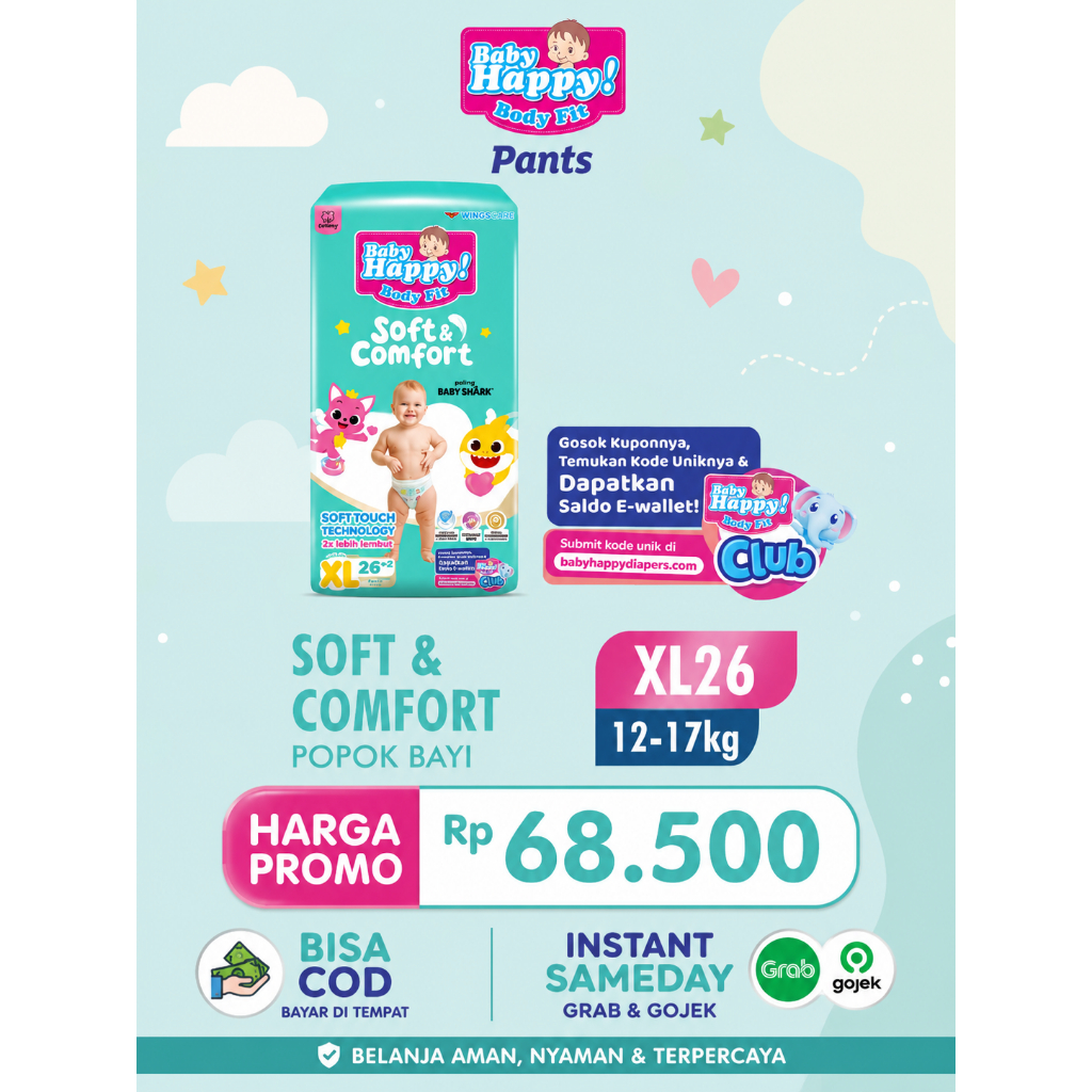NEW Baby Happy Pingfong XL26 - Hayday Store