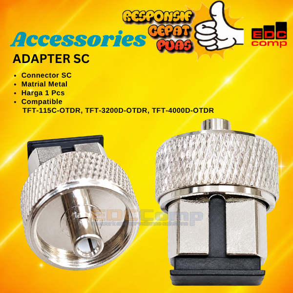 Fiber Optic SC Adapter for Tarmoc TFT-115C-OTDR, TFT-3200D-OTDR & TFT-4000D-OTDR | SC Converter tool