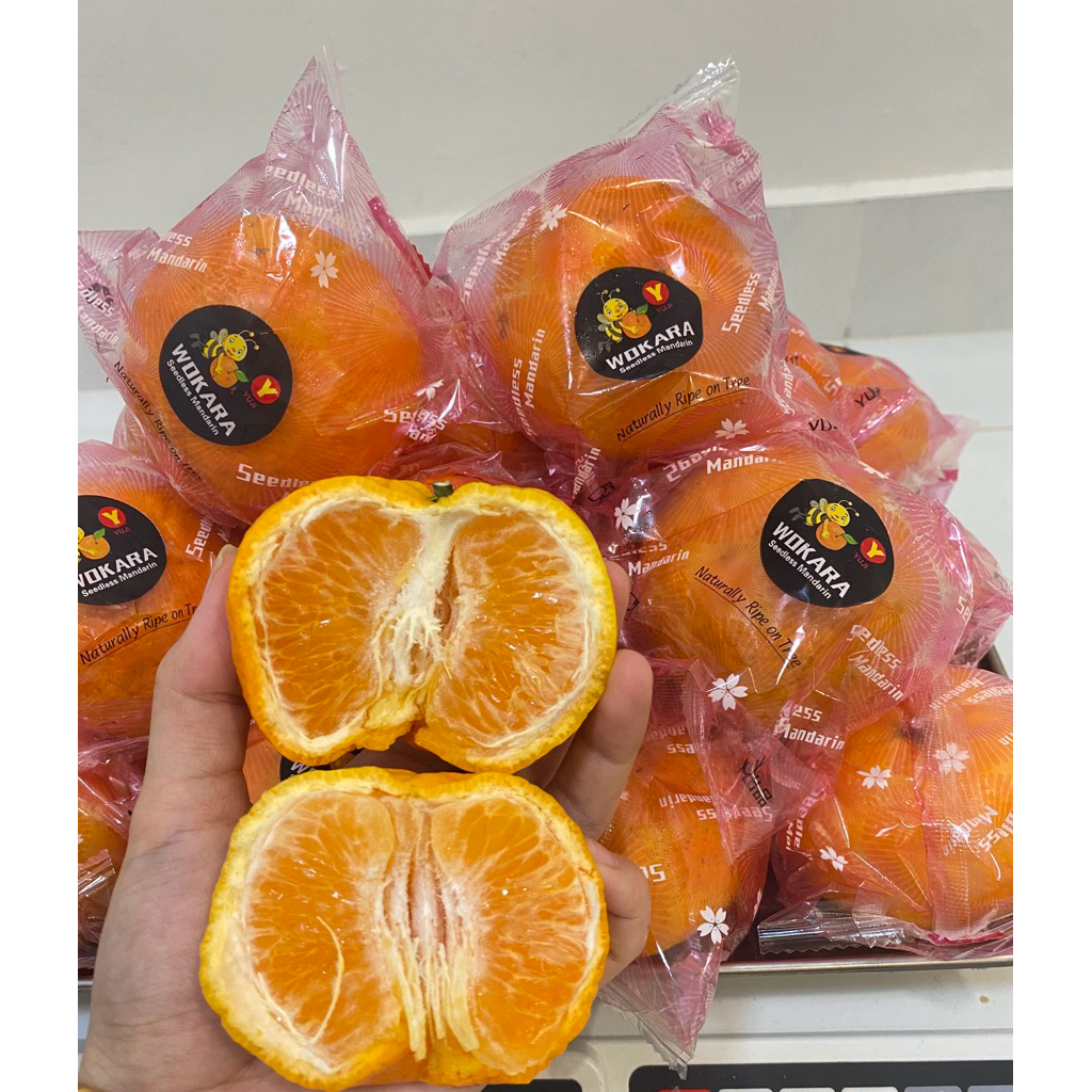 Jeruk Wokara Yuji seedless harga 1kg