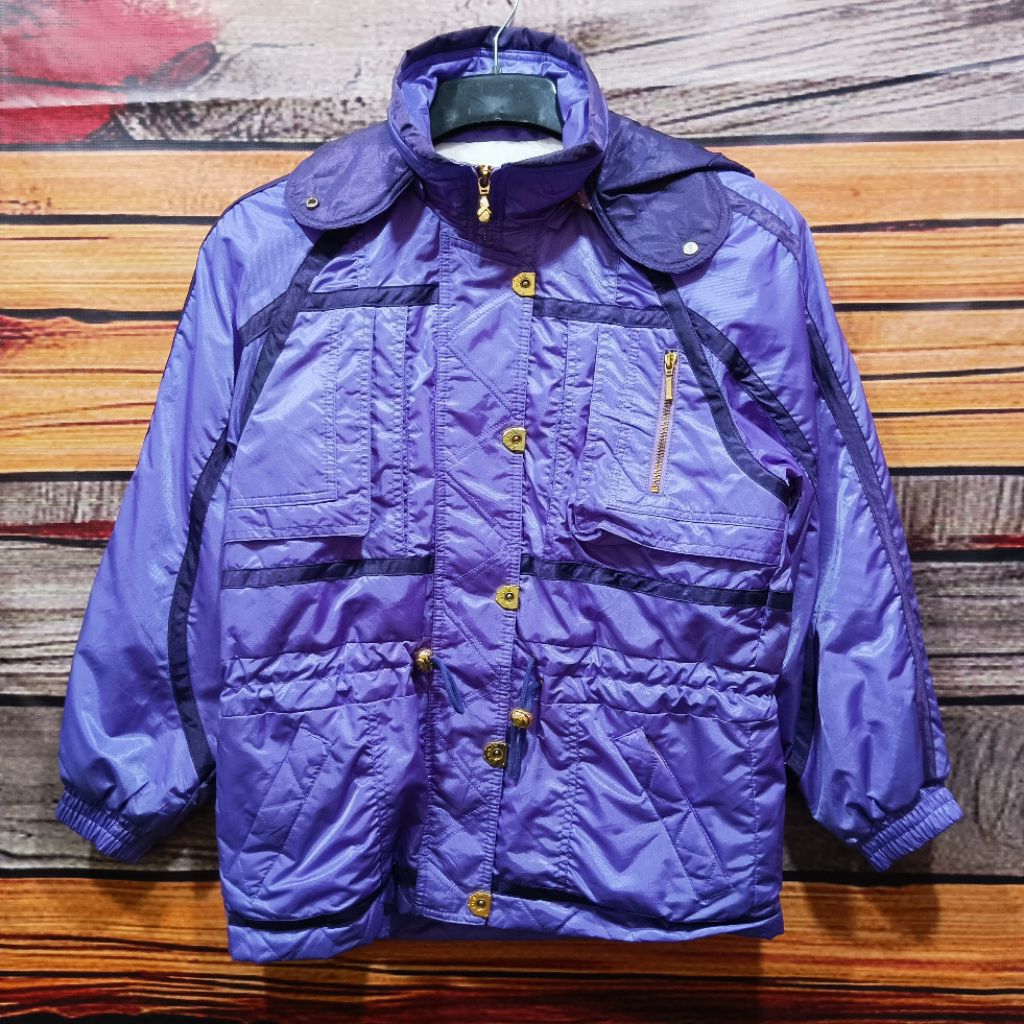 jaket vintage wanita WINDEX tebal size L casual bagus