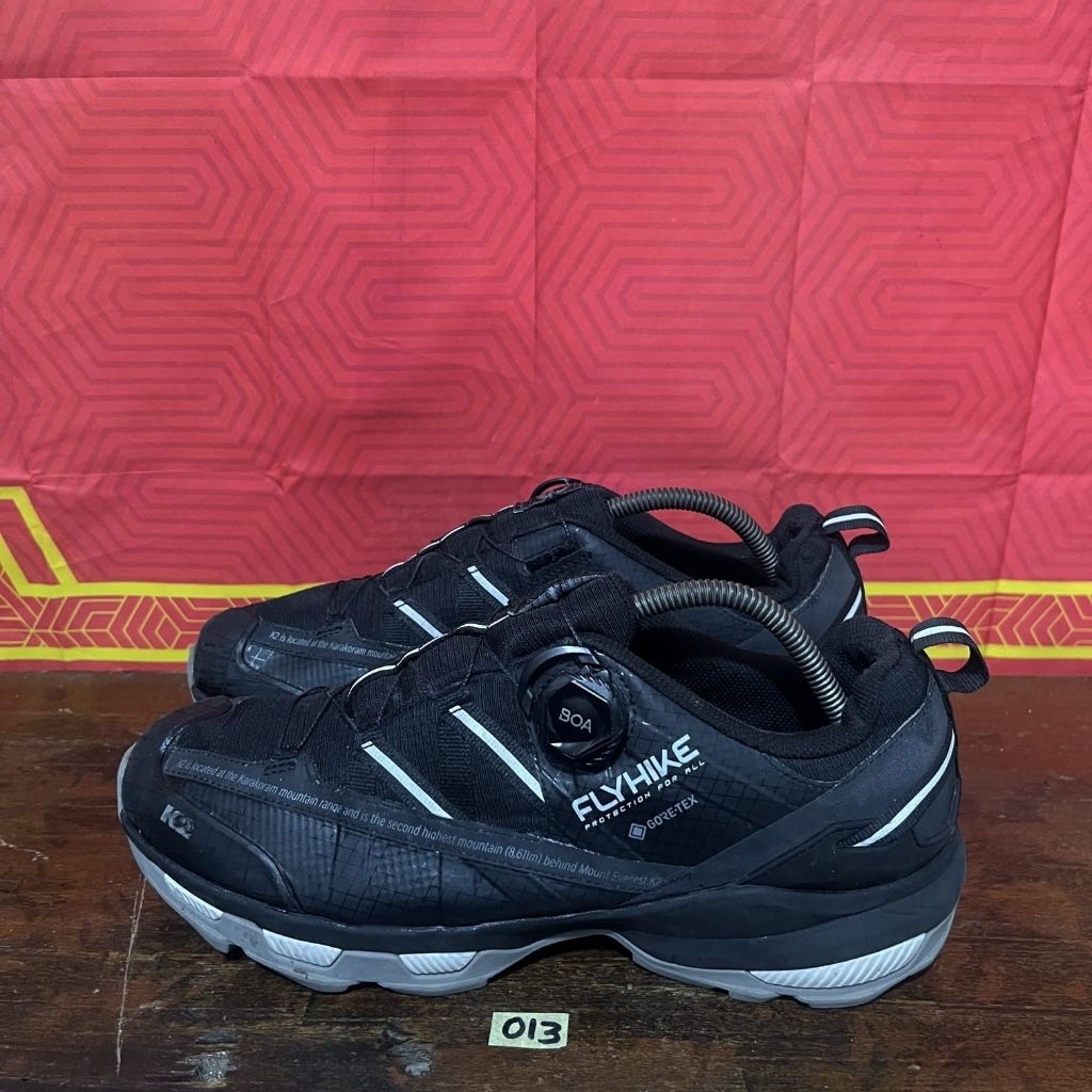 Sepatu hiking K2 Flyhike BOA goretex size 43