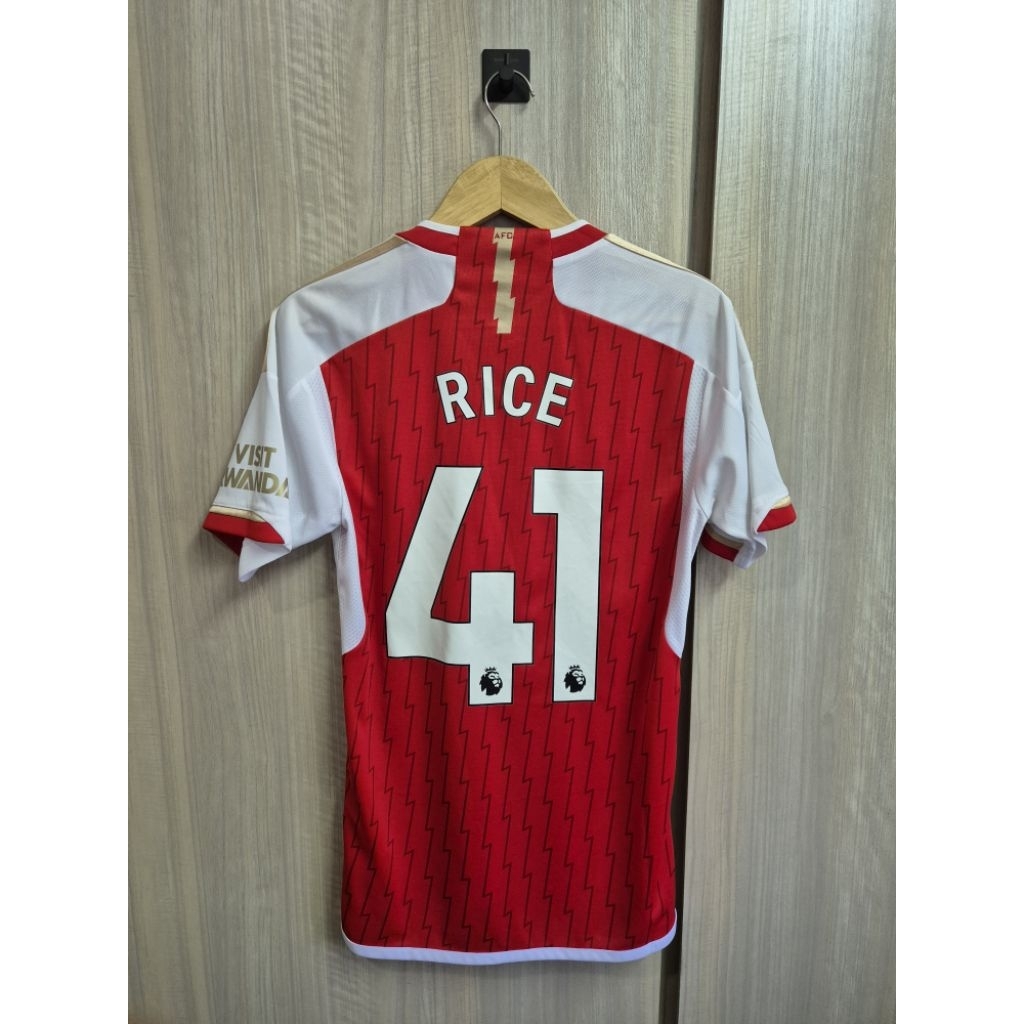 Jersey Arsenal Home 2023/2024 - RICE 41 - size S