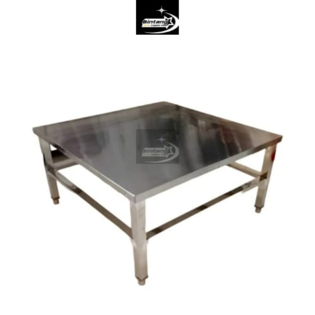 Meja Stainless / Meja Kerja 80x80x40