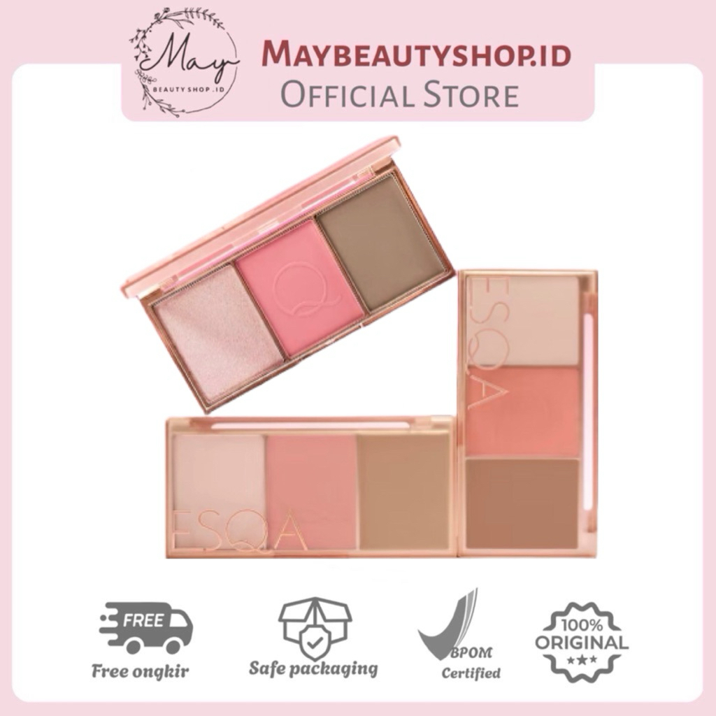 ESQA The Goddess Cheek Palette Athena Aprodhite
