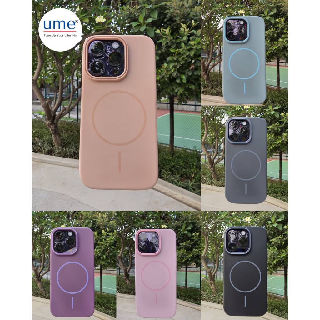 UME Case Mag Pro Series Realme 14 15 16 Pro Plus Note 80 C85 Casing Magsafe Magnetic Hard Case Premi
