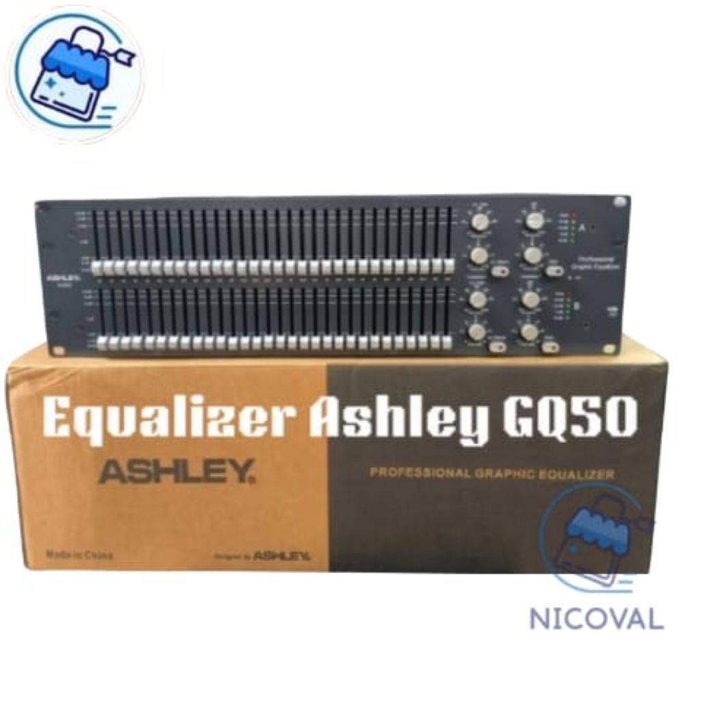 Equalizer Ashley GQ50 Original Equalizer Ashley 30 Band Ukuran 3U