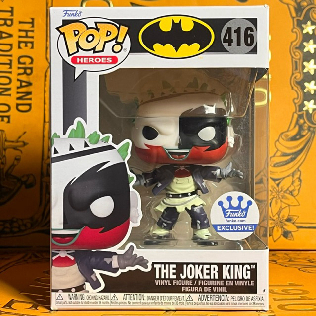Funko Pop Heroes: DC - The Joker King #416 | Funko Shop