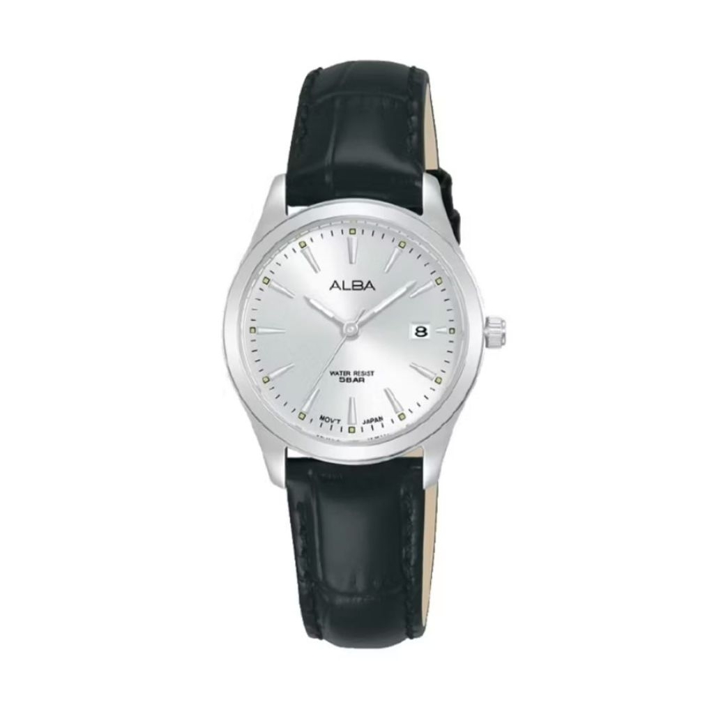 Jam tangan wanita kulit Alba