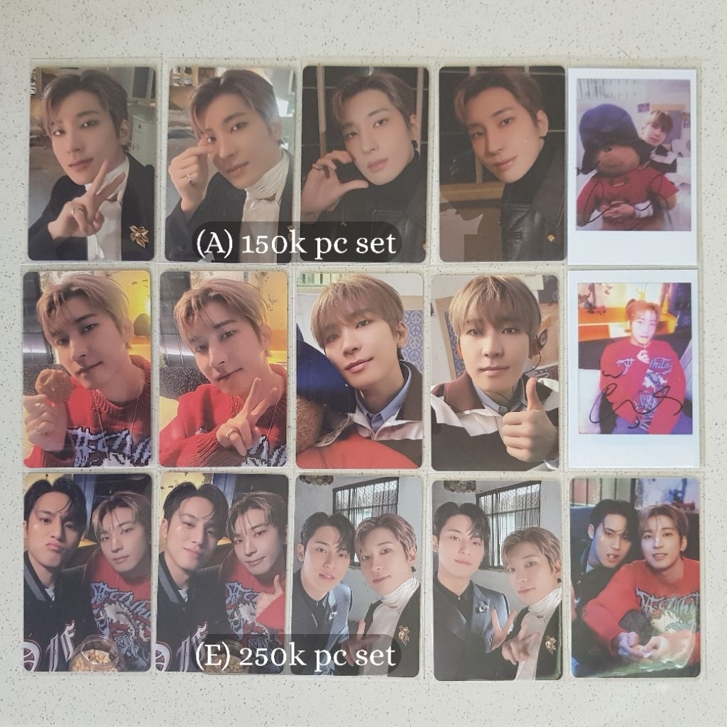 Photocard Seventeen Mingyu Wonwoo Minwon Official PC | Dicon White Midnight