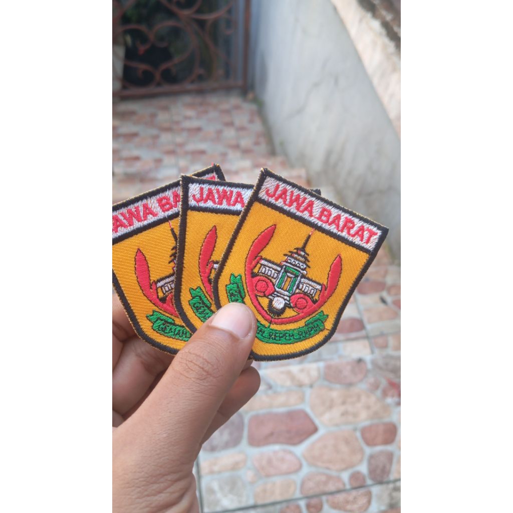 Bordir atribut pramuka