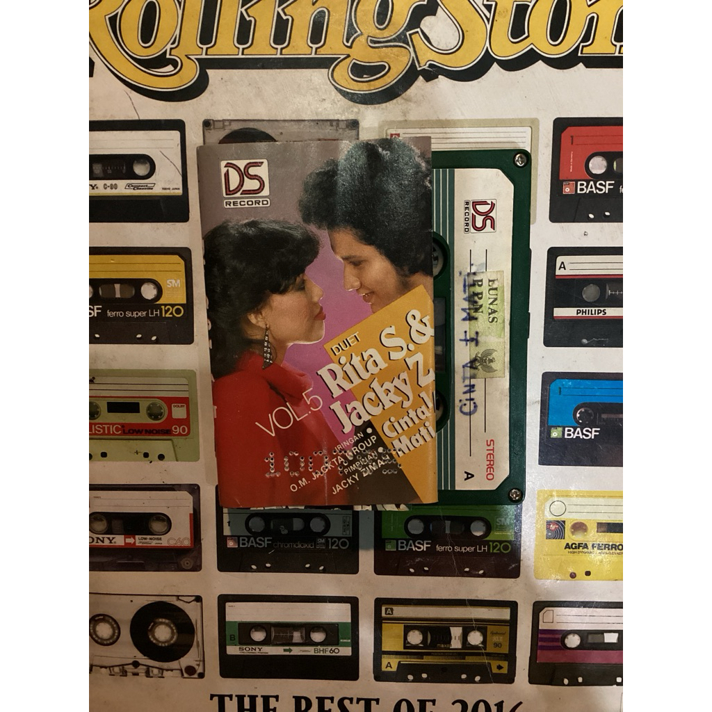 kaset pita rita sugiarto & jacky z album vol 5
