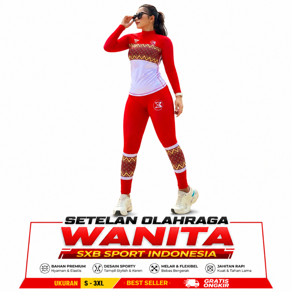 STELAN SENAM SXB ETNHIC CULTURE // SXB SPORT INDONESIA // STELAN SENAM // STELAN OLAHRAGA // SXB ORI