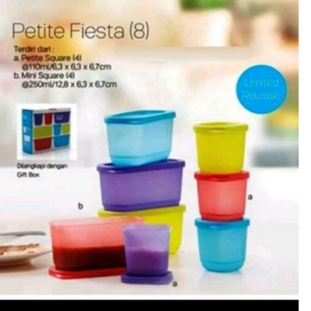 petite fiesta tupperware ( 8)