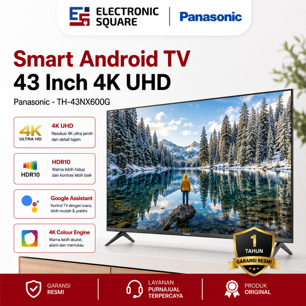 PANASONIC TH-43NX600G 43 Inch 4K HDR Google TV LED TV