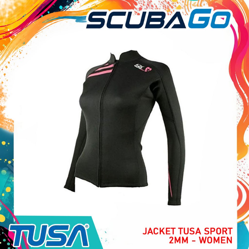 UA5122 Jacket Tusa Sport Women 2mm Jaket Baju Selam Wanita Scuba Diving Snorkeling Dive